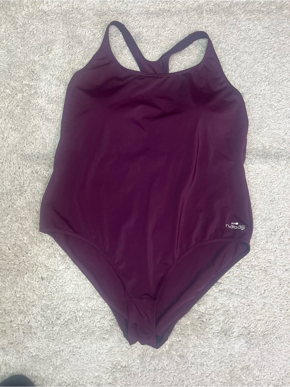Women's Plum One-Piece Swimsuit - Racerback